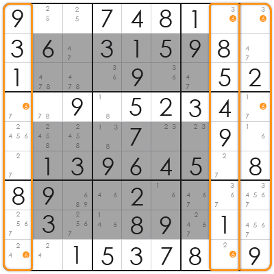 hidden triples in sudoku